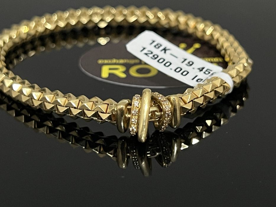 Bijuteria Royal CB : Bratara dama aur 18K 750 19,45 grame