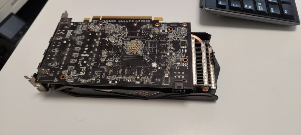 Placă video asrock phantom gaming d radeon rx 580 oc 8gb