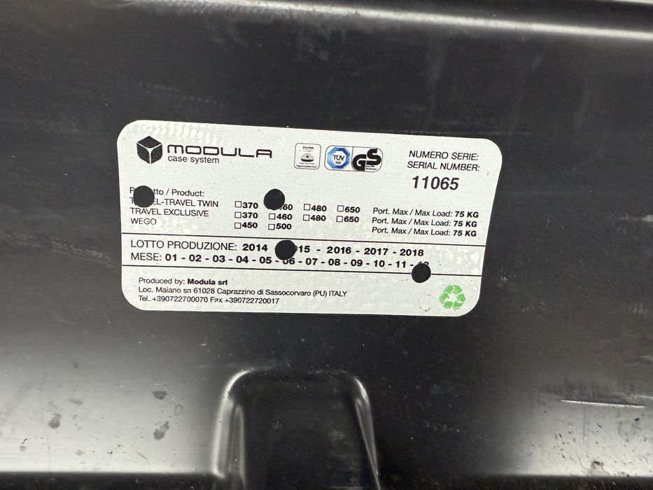 Portbagaj Modula nu thule 460 litri