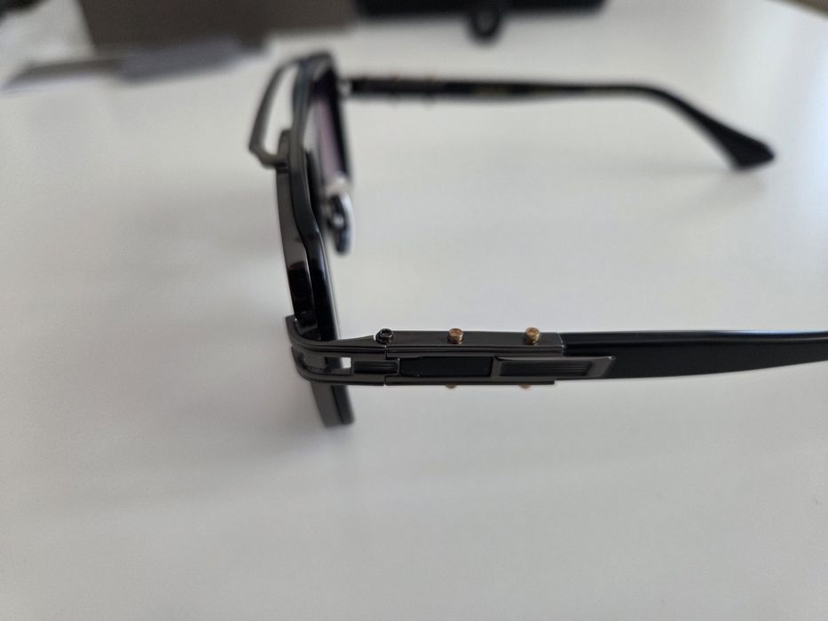 Ochelari Dita LXN-EVO Black cu toc de piele inclus