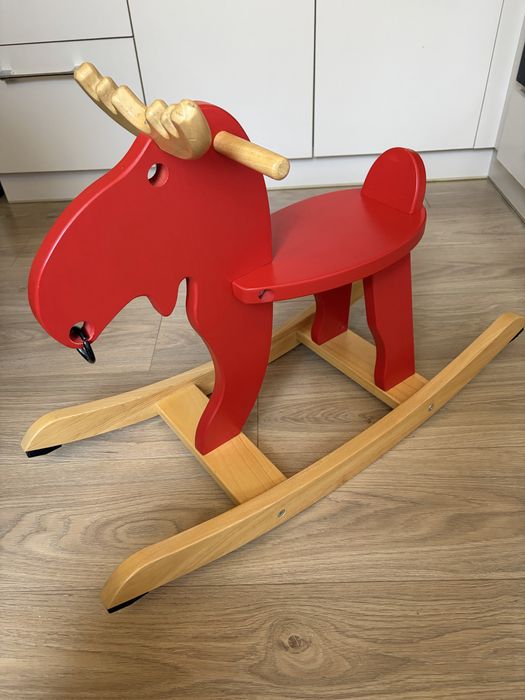 Дървено люлеещо еленче IKEA