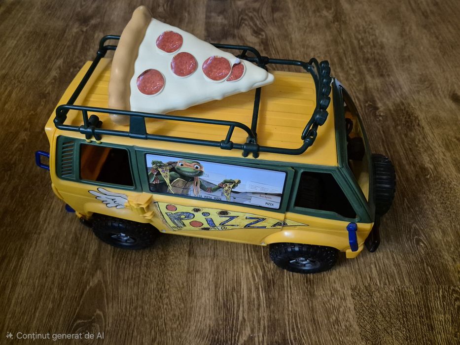 Camioneta pizza Testoasele Ninja