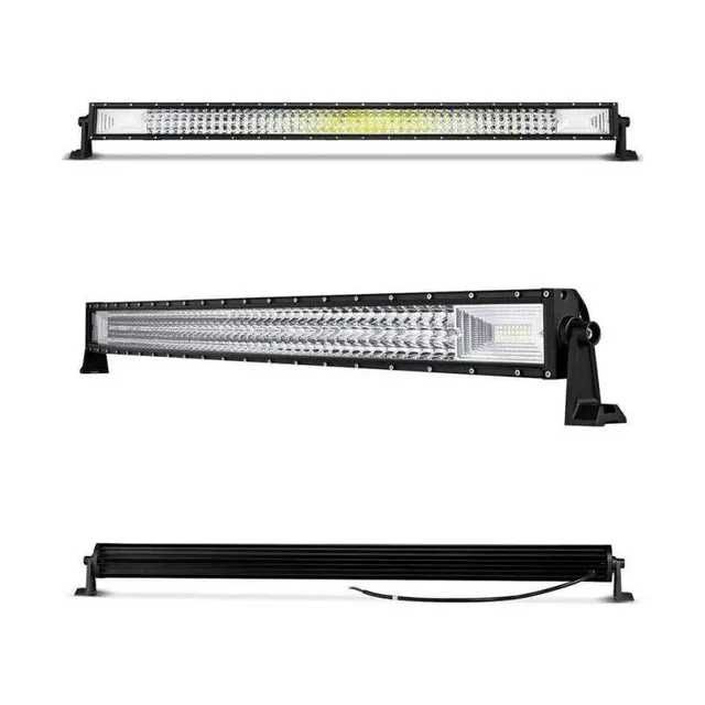 Proiector Auto LED Bar dreptsi curbat 130cm 105cm 80cm 65cm 55cm 840w 660w 540w 405w 360w 300w 240w 180w 120w 130