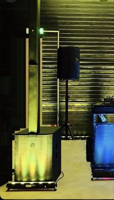 Sistem audio activ 3000 watt nunta dj LD Systems maui 44 G2 huse boxe wheelboard
