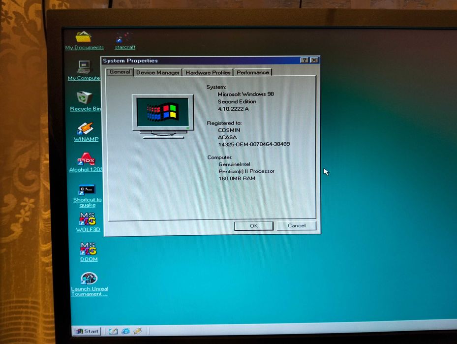 Unitate Pentium II 2  Retro Gaming Pc
