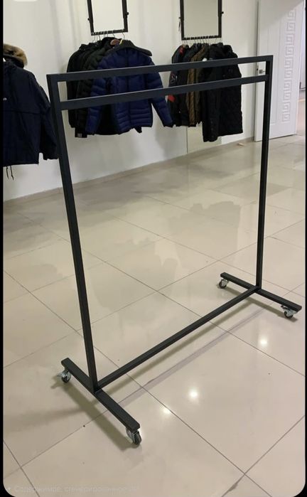 Металлические вешалки и стеллажи под заказ  Прочно, красиво, надолго