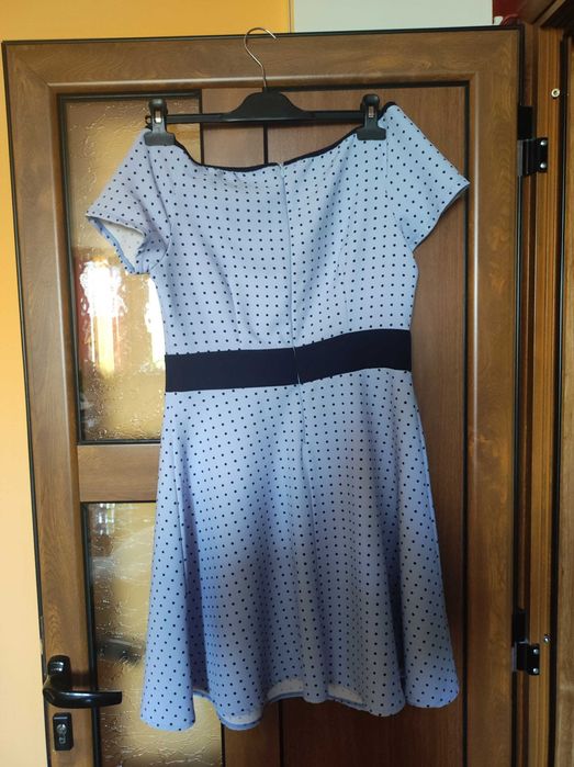 Лятна синя рокля