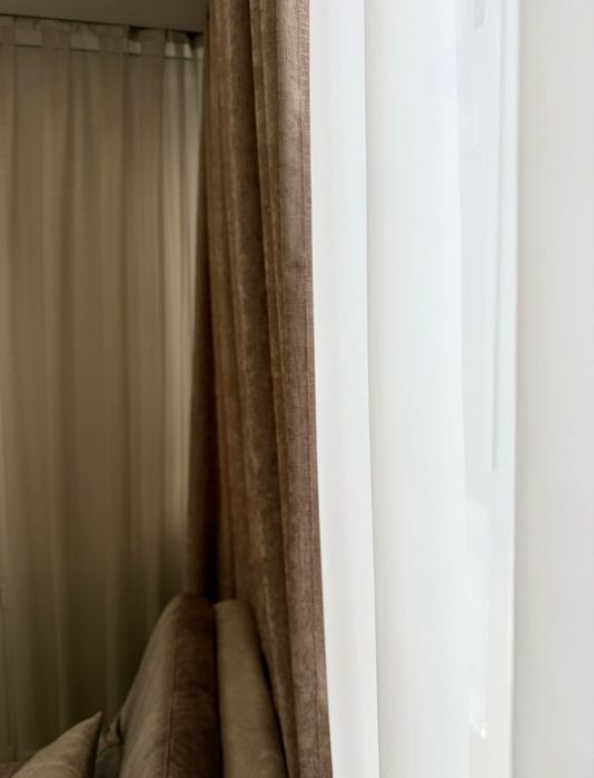 Шторы, тюль (комплект)