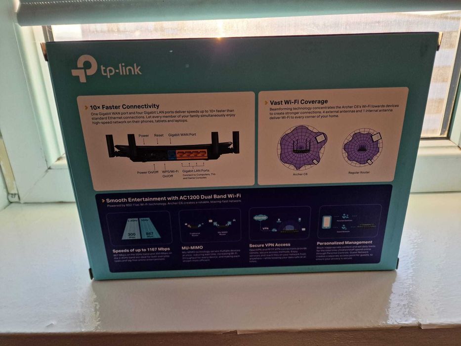 router Wi-Fi TP-Link AC1200