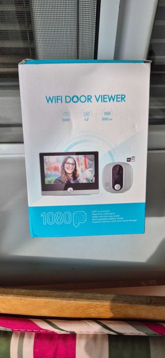 Видео шпионка за врата, камера, видеонаблядение