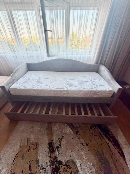 Vand pat cu saltea premium Mobexpert