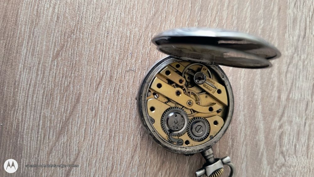 сребърен часовник за части