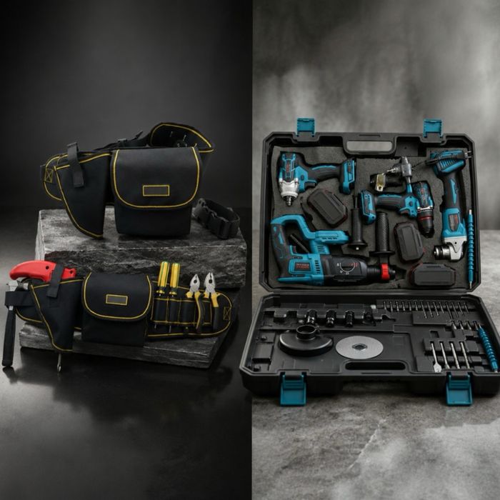 Комплект акумулаторни инструменти BOXER BX-187 4в1