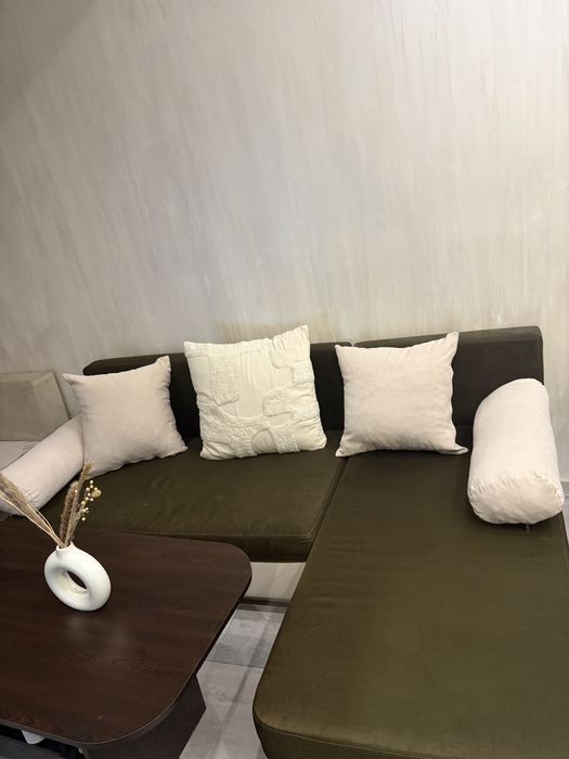 Диван от две части с функция сън