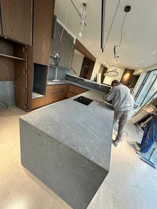 Услуги по обработке искусственного камня. Изготовление столешниц