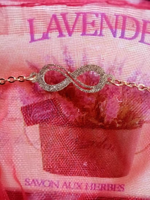 Bratara suflata cu aur