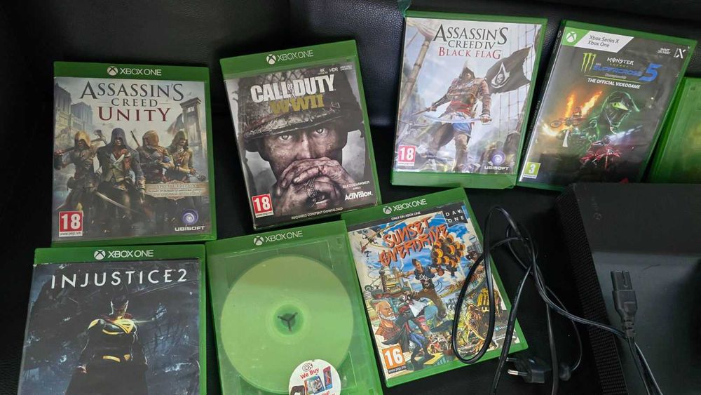 Xbox one X + игри