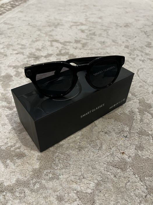 Умные очки Smart Glasses V03 с темными стеклами