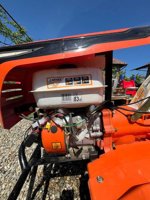 Motocultor multifunctional Ruris 732ACC + remorca si accesorii in garantie