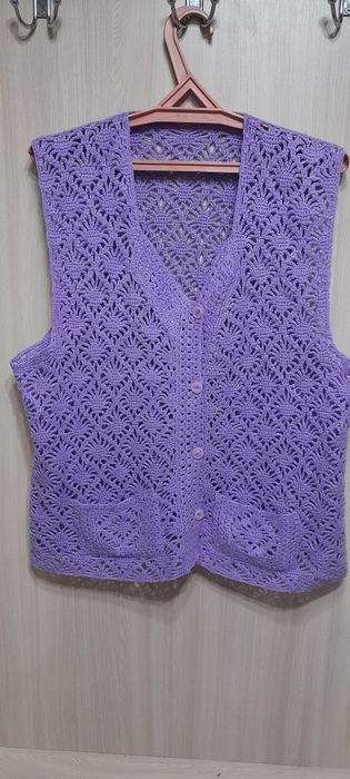 Красиво связаные жилеты