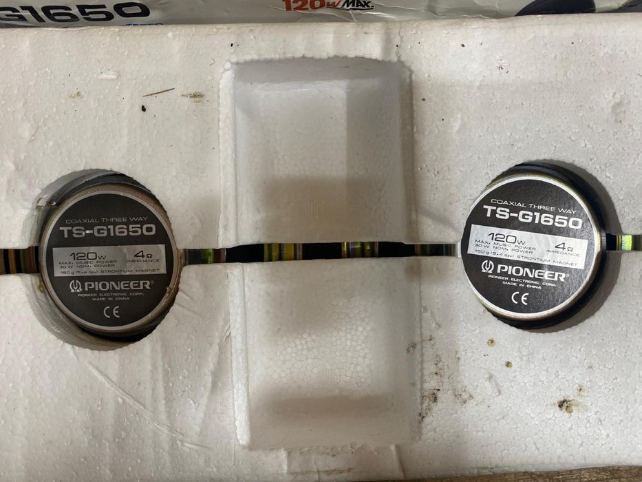 Boxe auto Pioneer TS G 1650,old school,noi