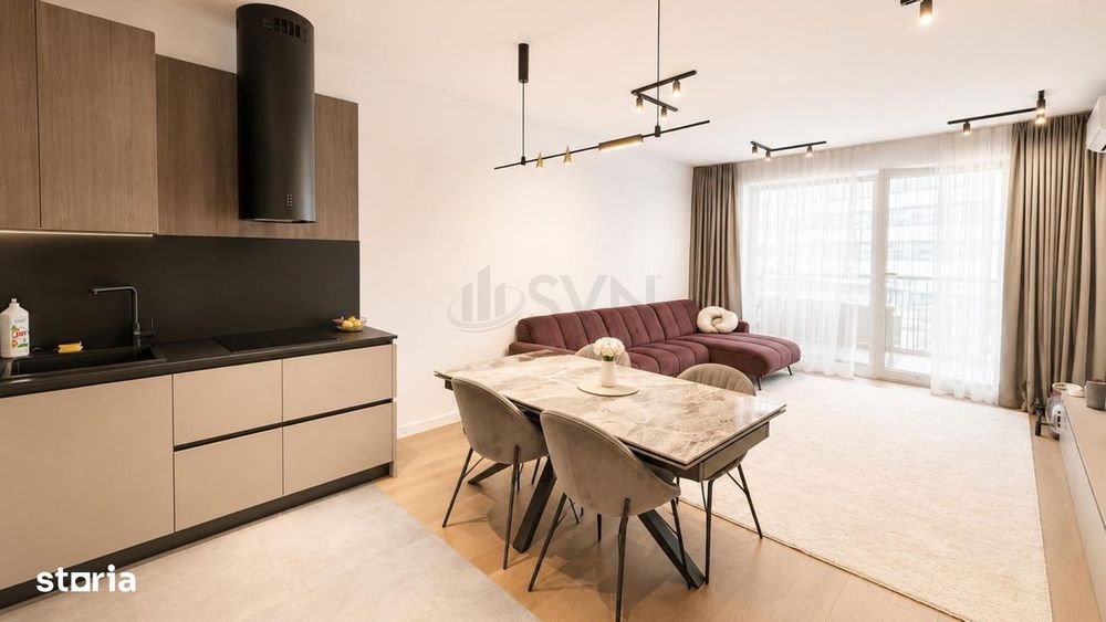 Apartament 4 camere complet mobilat One Timpuri Noi cu loc de parcare — fotografia 3
