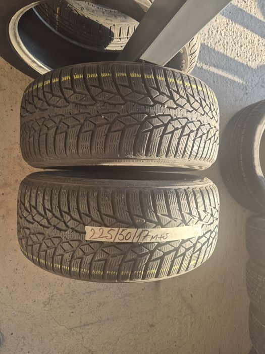 Vând cauciucuri 225/50/17 M+S 2buc imp Germania  //Nokian//
