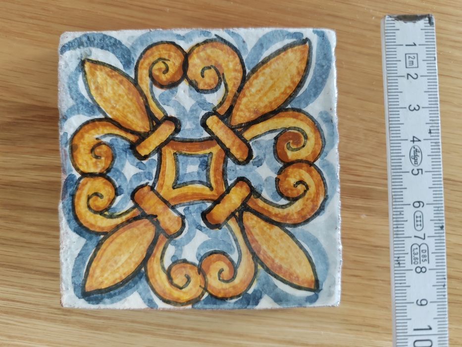 Gresie decorativa pictata