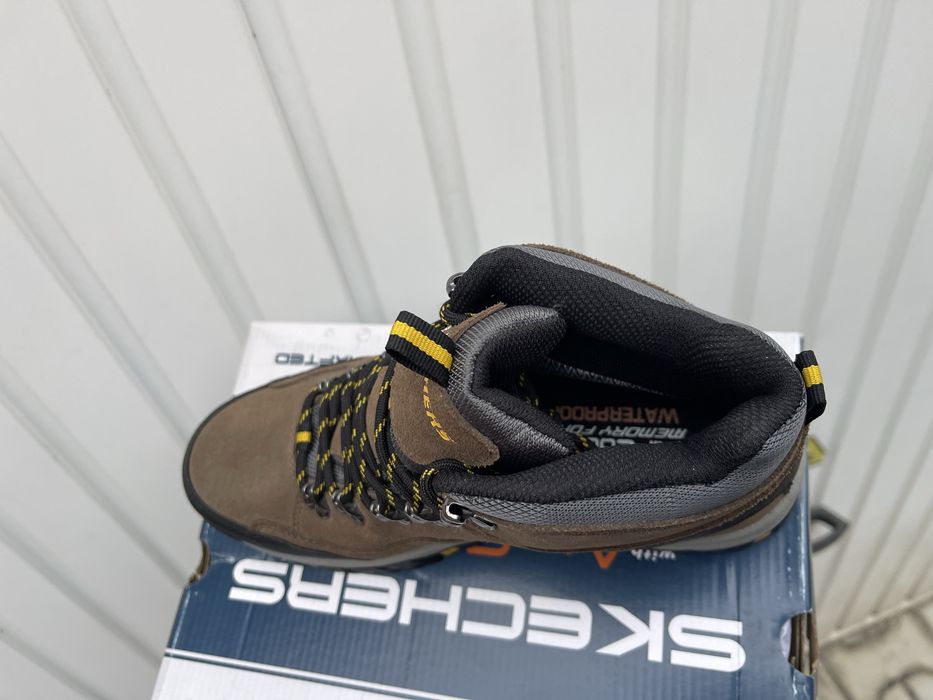 Bocanci Skechers originali noi piele waterproof ghete trappers