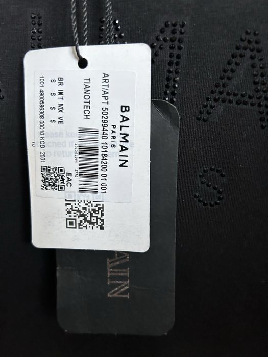 Tricou dama Balmain Paris marimea S /Nou/Farfetch