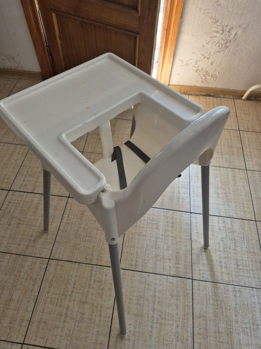 Детский стул белый
