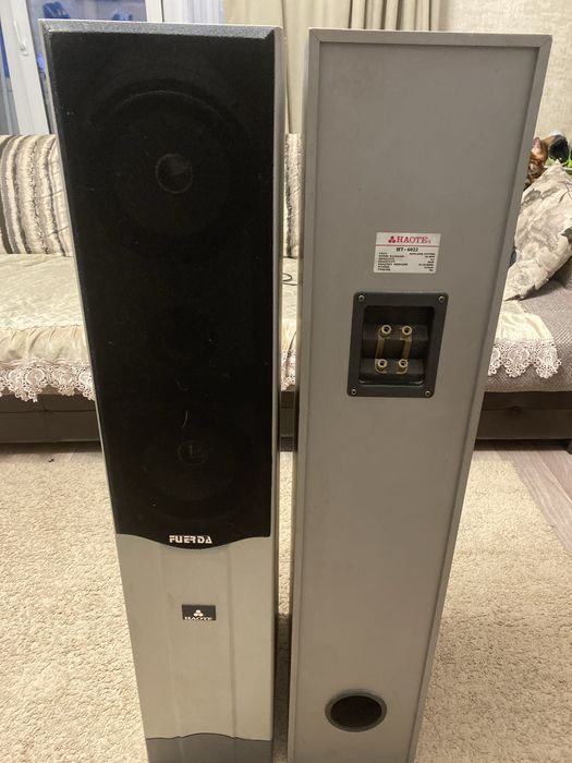 Колонки Haote серые