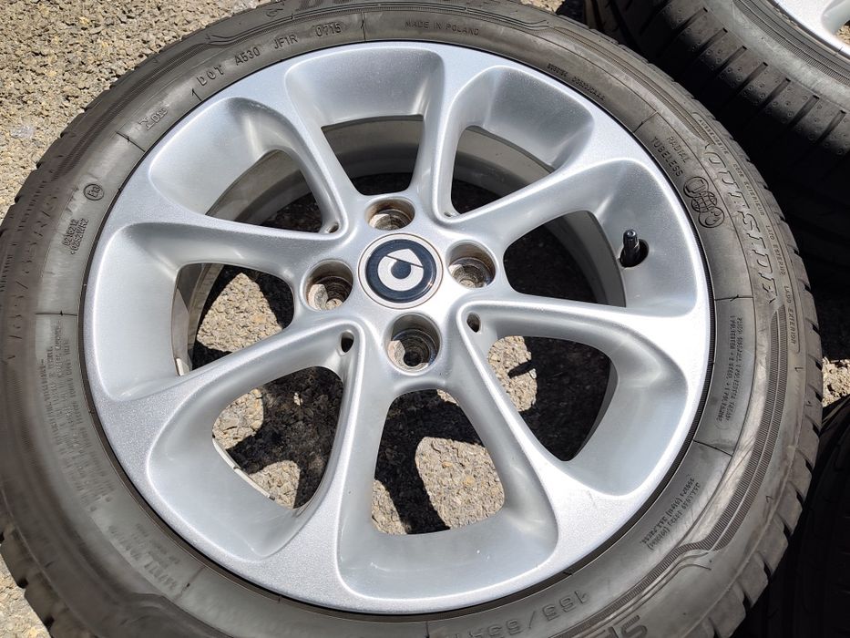 15" оригинални алуминиеви джанти за Smart For Four..
