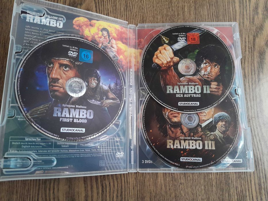 Rambo Trilogy Uncut DVD