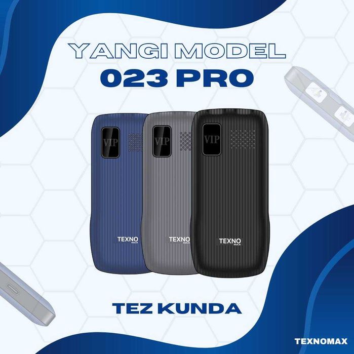 Texno Max 023 Pro (Новый+Гарантия+Скидка) Nokia Knopka New-2025!