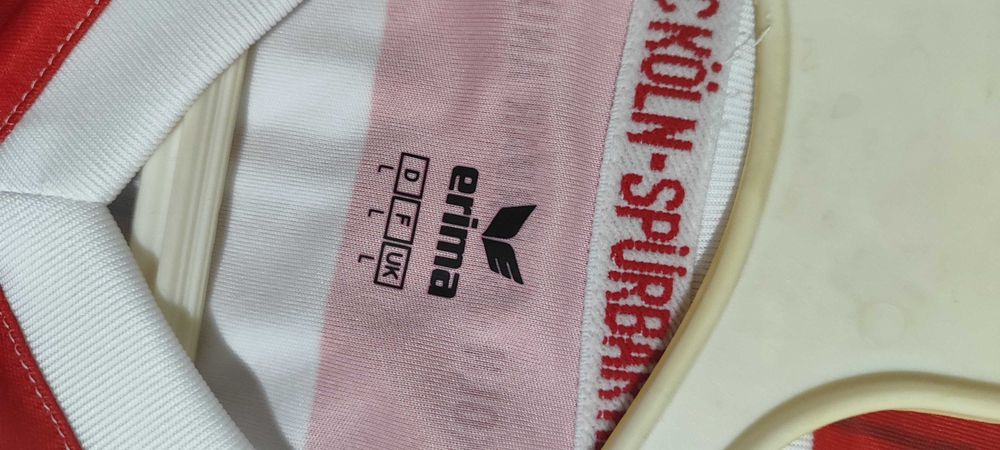 Оригинална футболна тениска FC Köln (Кьолн) – сезон 2017/18, Erima