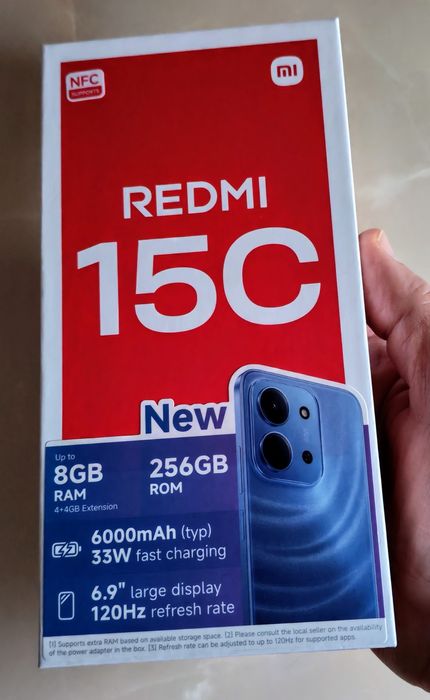 XIAOMI Redmi 14C 4G/XIAOMI Redmi 15C 4G noi la cutie !