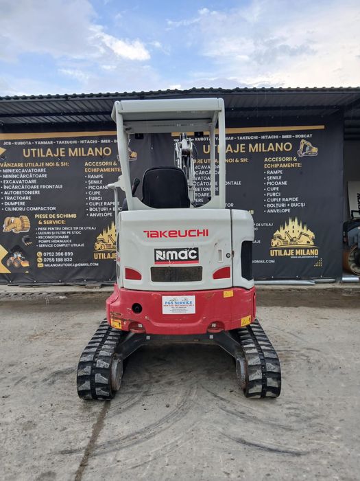 Miniexcavator Takeuchi 2500 kg an 2022
