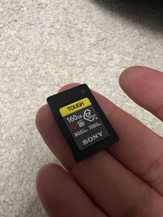 SONY CFexpress Type A 160GB TOUGH　160GB Sony CFexpress Type A TOUGH Memory Card 160GB for Professional