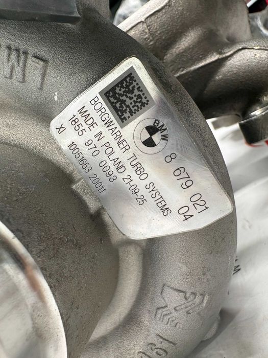 Турбокомпресор Б58 / B58 За БМВ 5 Г30 6 Г32 7 Г11 8 Г14 Х5 Г05 Х6 Г06 Х7 Г07 BMW 5 G30 6 G32 7 G11 8 G14 X5 G05 X6 G06 X7 G07