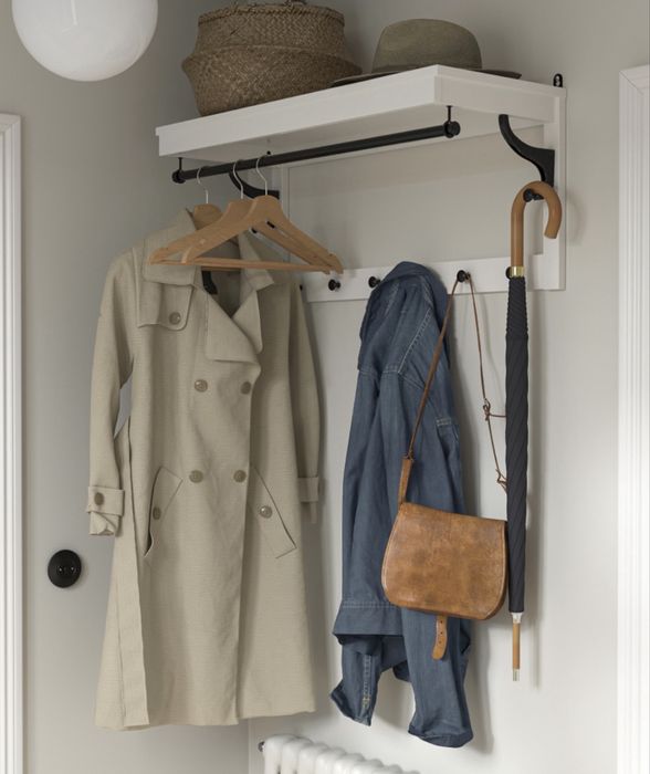 Вешалка настенная ИКЕА ХЭМНЕС
