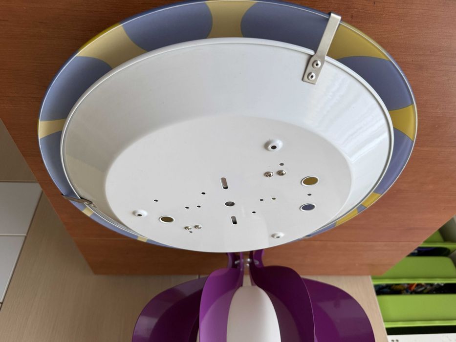 Set 2 corpuri de iluminat din sticlă pentru copii (E27)