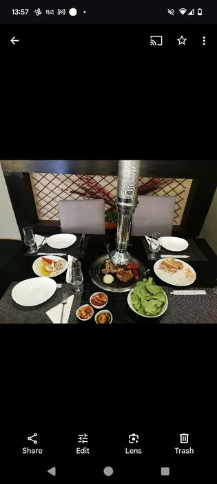 Mobilier restaurant cu specific coreean