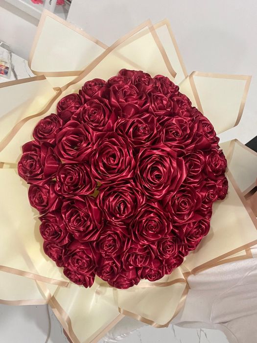 Вечный розы 51шт на 8март
