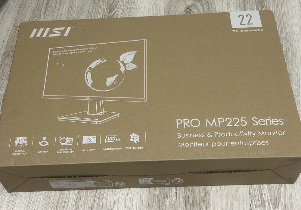Монитор MSI 21.5" 100HZ