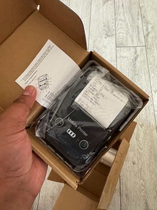 Чековый принтер мобильный