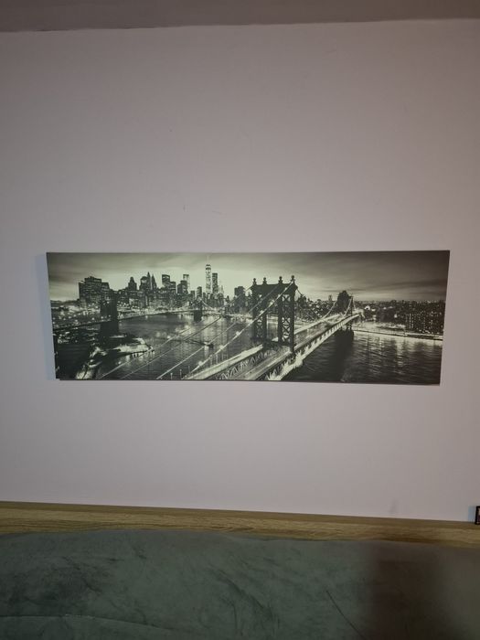 Картина Ню Йорк Лед светлина