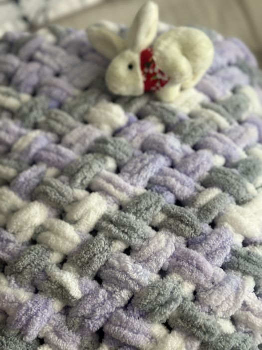 Плед ручная работа