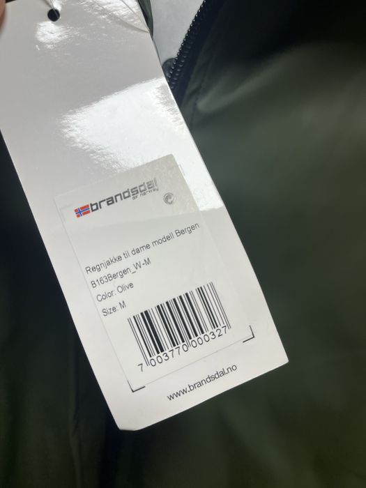 Bransdal of NORWAY : НОВО гумирано яке - дамски дъждобран размер М