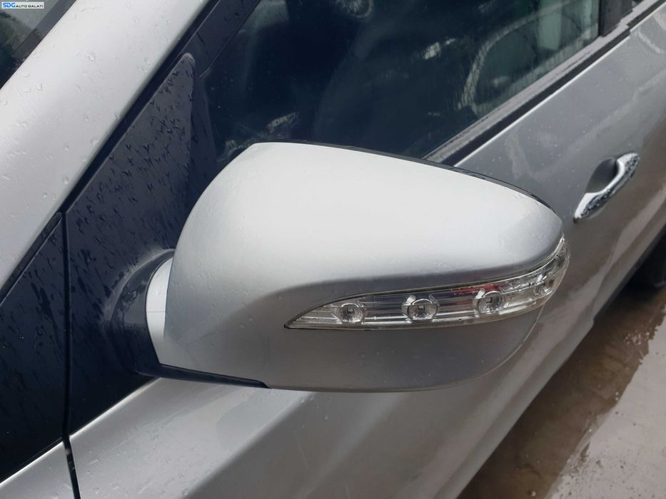Oglinda Stanga Electrica cu Pliere Rabatare Hyundai ix35 2009 - 2015 Culoare RAH Sleek Silver [Q0255]